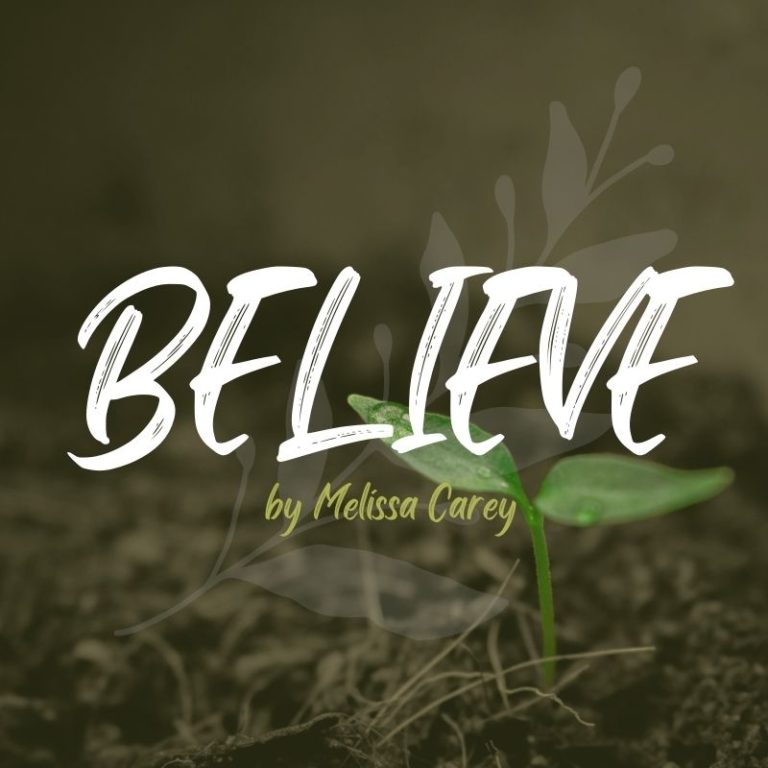 BELIEVE BY MELISSA CAREY